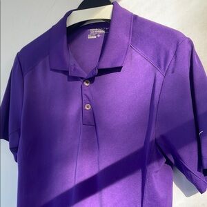 Nike Men’s Golf Tour Purple Dri- Fit Performance Polo Shirt Small